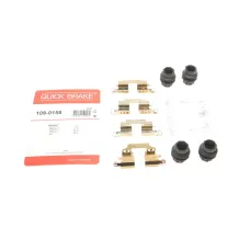 Планка супорта заднього прижимна QUICK BRAKE 109-0158 для Renault Megane III/IV, Scenic III