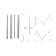 Планка супорта прижимна QUICK BRAKE 109-0199 для Lexus GX, Toyota Land Cruiser 150 2009-