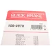 Планка супорта заднього QUICK BRAKE 109-0978 для Mercedes-Benz SL R107 1980-1989