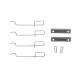 Планка супорта заднього прижимна QUICK BRAKE 109-1125 для Renault Megane I, Peugeot 205, Citroen ZX