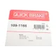 Планка супорта заднього QUICK BRAKE 109-1166 для Mazda 323 BJ, Mazda 6 GG/GH