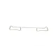 Планка супорта (переднього/заднього) прижимна (к-кт) Ford Connect 1.8TDCi 02- (Ate)