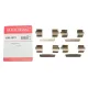 Планка супорта прижимна QUICK BRAKE 109-1231 для Citroen Jumpy, Peugeot Expert 1996-2006