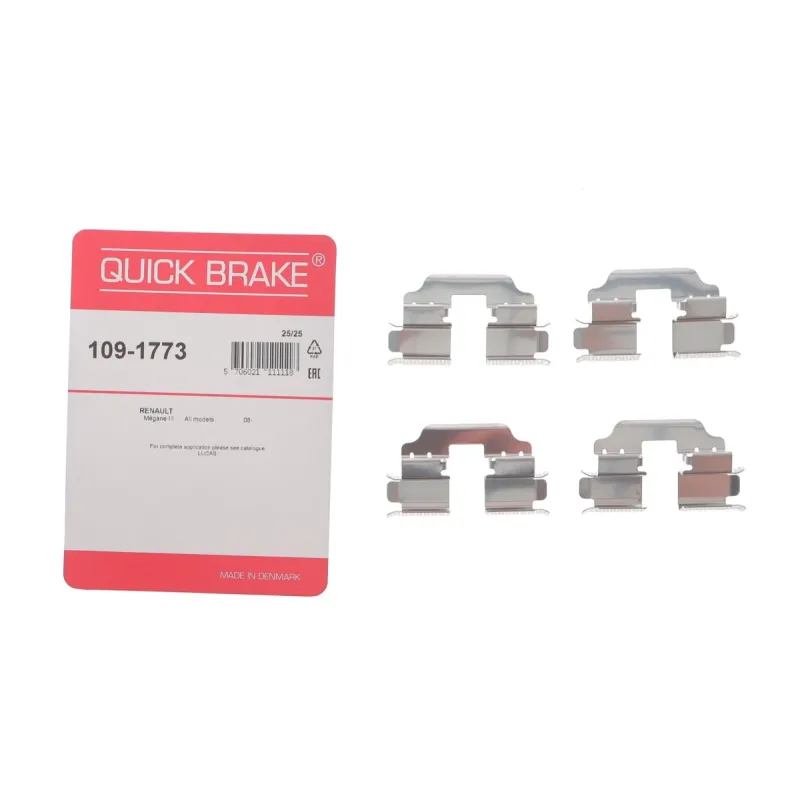 Планка супорта заднього прижимна QUICK BRAKE 109-1773 для Renault Scenic III, Megane III 2008-