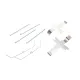 Планка супорта переднього прижимна QUICK BRAKE 109-1819 для Toyota Hilux, 4 Runner, Land Cruiser