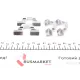 Планка супорта заднього QUICK BRAKE 109-1827 для Renault Scenic, Megane, Clio