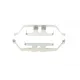 Планка супорта переднього QUICK BRAKE 109-1850 для BMW 3(F30)/7(G11/G12)/X4(F26) 10-