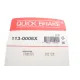 Направляюча супорта переднього QUICK BRAKE 113-0006X для Mercedes-Benz E-Class W211/W212 2002-2015
