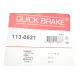 Пружини супорта заднього QUICK BRAKE 113-0521 для Renault Master, Nissan NV400, Opel Movano B
