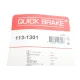 Ремкомплект направляючих супорта QUICK BRAKE 113-1301 для Volkswagen Golf III, Passat B3/B4, Audi 80 B3/B4
