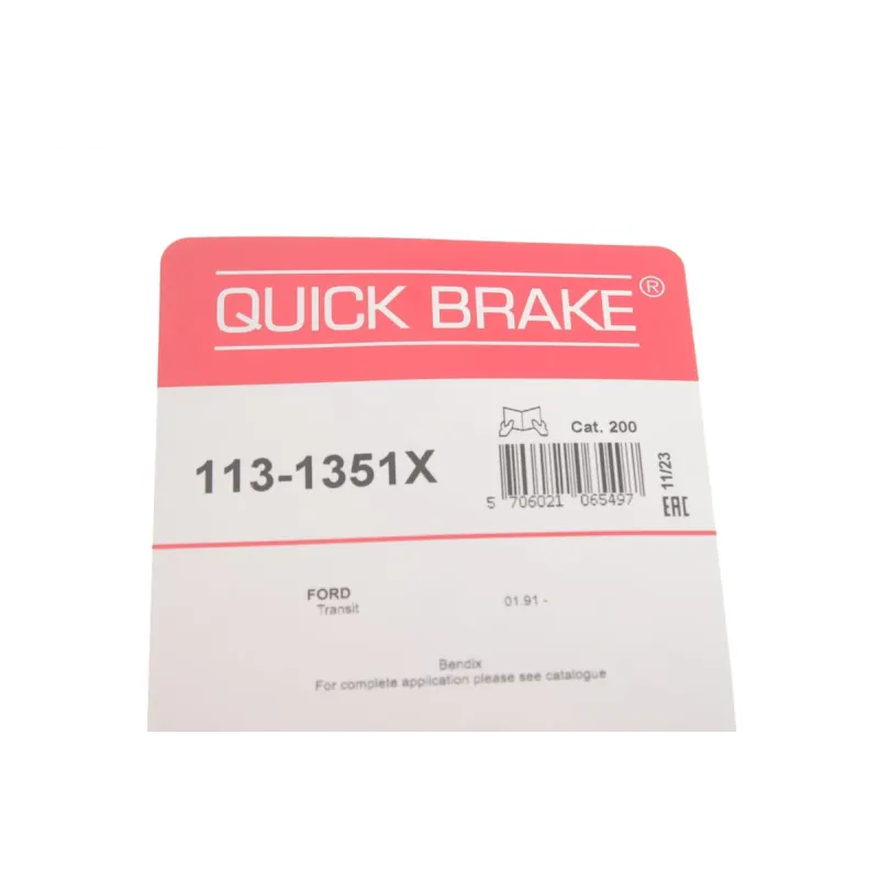 Направляюча супорта переднього QUICK BRAKE 113-1351X для Ford Transit 1991-2000