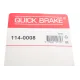 Ремкомплект супорта заднього QUICK BRAKE 114-0008 для Ford Tourneo Connect/Transit Connect 2013-, d=38мм