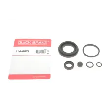 Ремкомплект заднього супорта QUICK BRAKE 114-0024 для VW Golf II/III/Passat (d=38mm)