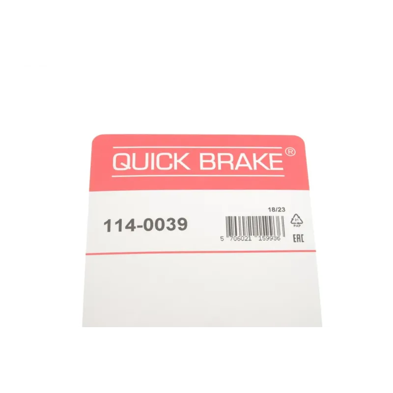 Ремкомплект супорта переднього QUICK BRAKE 114-0039 для Mercedes-Benz Sprinter, Vito W638, Volkswagen T4, LT (d=60mm)