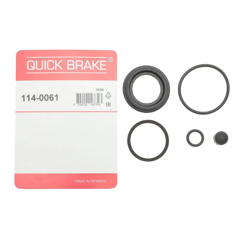 Ремкомплект супорта заднього QUICK BRAKE 114-0061 для Renault Megane III/Scenic III 2008-, діаметр 34 мм