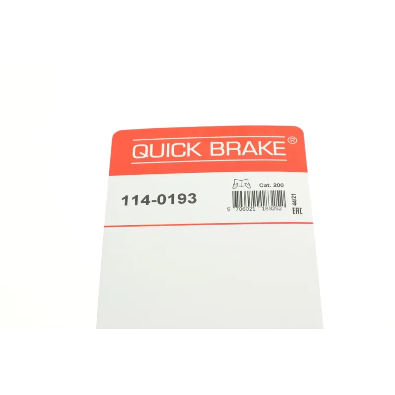 Ремкомплект супорта заднього QUICK BRAKE 114-0193 для Nissan Murano Z51, Pathfinder R52, Qashqai J10 (d=43mm)