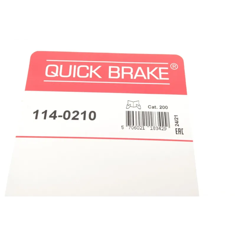Ремкомплект супорта переднього QUICK BRAKE 114-0210 для Nissan X-Trail T32 2013-, діаметр 45 мм