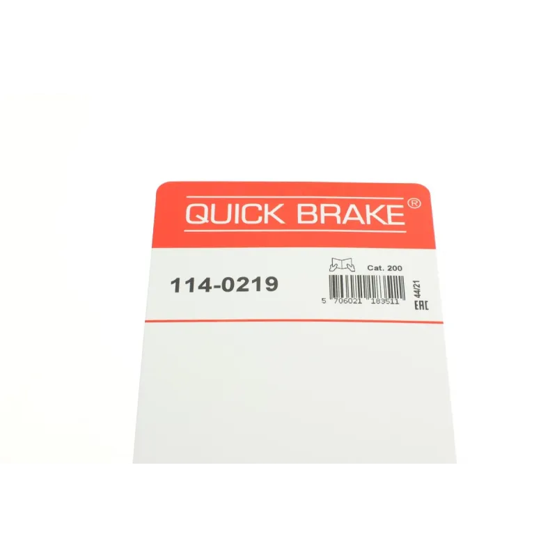 Ремкомплект супорта переднього QUICK BRAKE 114-0219 для Renault 19/Clio/Rapid (d=48mm)