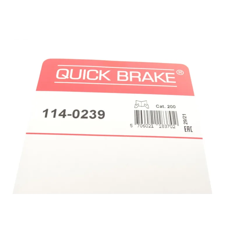 Ремкомплект супорта переднього QUICK BRAKE 114-0239 для Mercedes-Benz C-Class W203, Peugeot 406 (d=57мм)