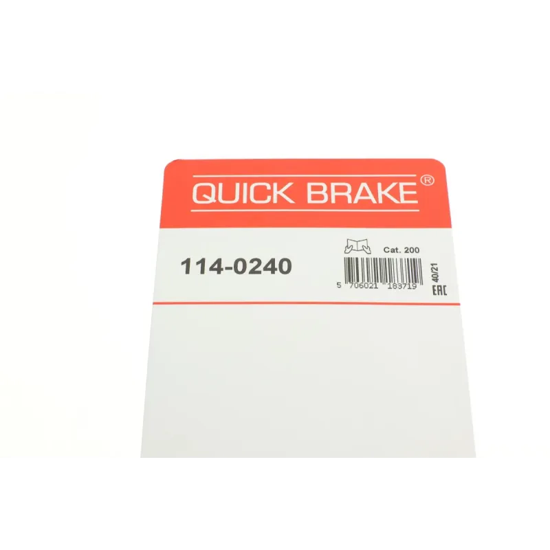 Ремкомплект супорта переднього QUICK BRAKE 114-0240 для Fiat Scudo, Citroen Jumpy, Peugeot Expert (d=57mm)