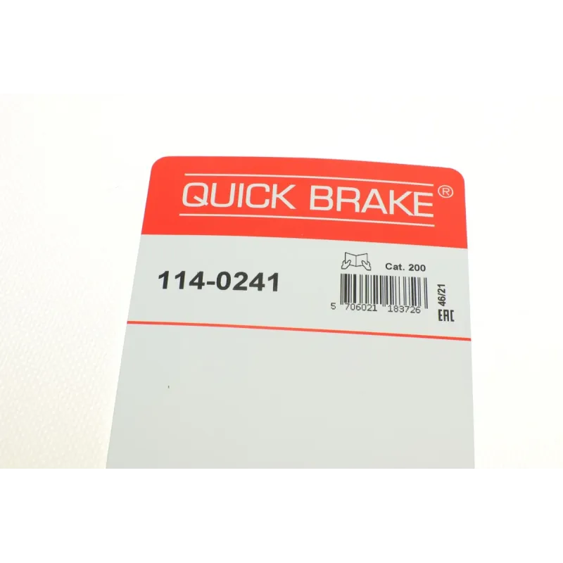 Ремкомплект супорта переднього QUICK BRAKE 114-0241 для Mitsubishi ASX, Outlander, Jeep Compass, діаметр поршня 57 мм