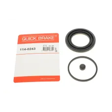 Ремкомплект супорта переднього QUICK BRAKE 114-0243 для Nissan Qashqai J11, Renault Kadjar 2013-, d=57мм