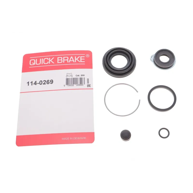 Ремкомплект супорта заднього QUICK BRAKE 114-0269 для Toyota Corolla, Mitsubishi Colt 1987-2002 (d=30mm)