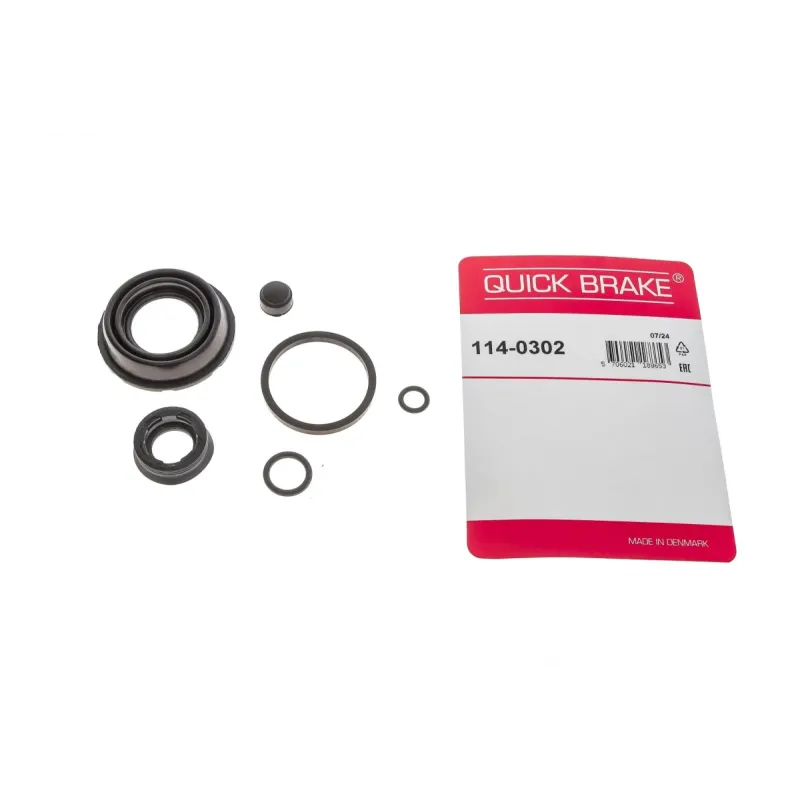Ремкомплект заднього супорта QUICK BRAKE 114-0302 для Ford Connect 13-, Mazda 3 03-09 (d=38mm)