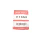 Ремкомплект супорта заднього QUICK BRAKE 114-5238 для Audi A4, VW Passat B5 1995-2005 (d=43mm)