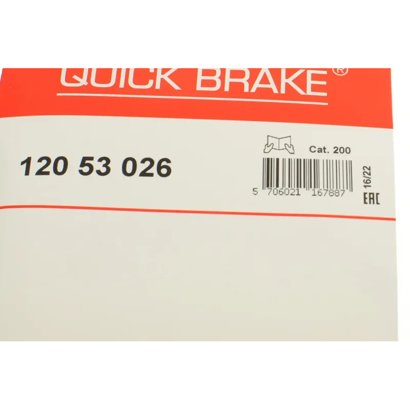 Комплект регулятора стояночного гальма QUICK BRAKE 120 53 026 для Jeep Patriot, Mitsubishi Lancer, Outlander 1999-