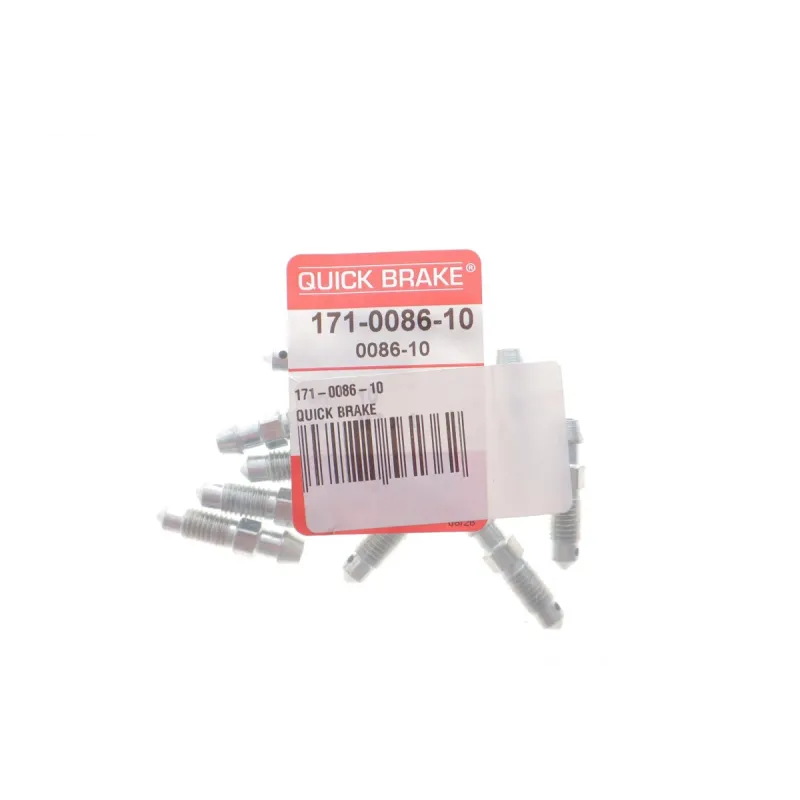 Штуцер прокачки гальм QUICK BRAKE 171-0086-10 (комплект 10 шт) M7x1/7х30.5 для Alfa Romeo 159, 75