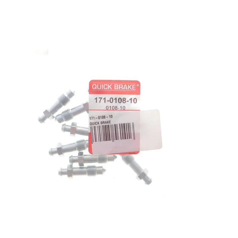 Штуцер прокачки гальм QUICK BRAKE 171-0108-10 (комплект 10 шт) 3/8''x24/10x36.7 мм для Austin Allegro, Jaguar E-Type, Lotus Elite