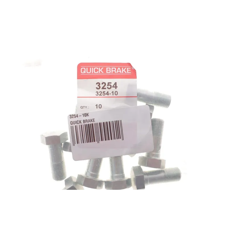 Болт Banjo (банжо) M10x1мм QUICK BRAKE 3254-10K, комплект 10 шт.