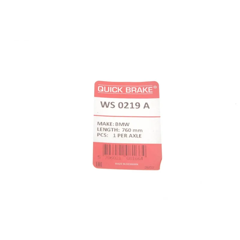 Датчик зносу гальмівних колодок задній QUICK BRAKE WS 0219 A для BMW 5 (E60) 2003-2010
