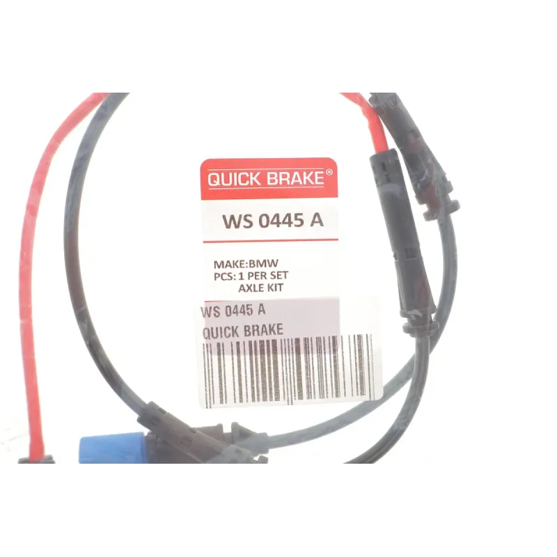 Датчик зносу гальмівних колодок передній QUICK BRAKE WS 0445 A для BMW 3 (G20) 760 мм