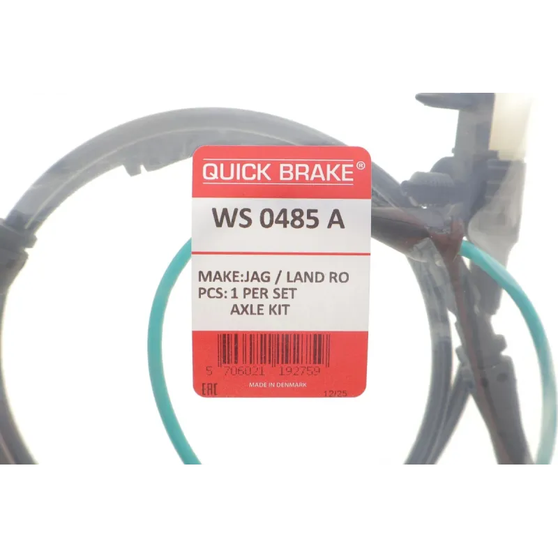 Датчик зносу гальмівних колодок передній QUICK BRAKE WS 0485 A для Land Rover Range Rover Velar, Jaguar F-Pace 1114 мм