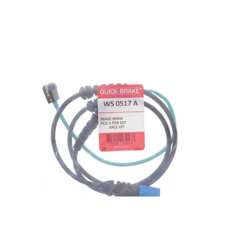 Датчик зносу гальмівних колодок передній QUICK BRAKE WS 0517 A для BMW 5 G60/G90/G68 2024-, 985 мм