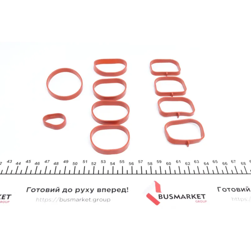 Прокладка колектора впускного Fiat Doblo/Opel Combo 1.4i 10- (к-кт)