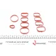 Прокладка колектора впускного Fiat Doblo/Opel Combo 1.4i 10- (к-кт)