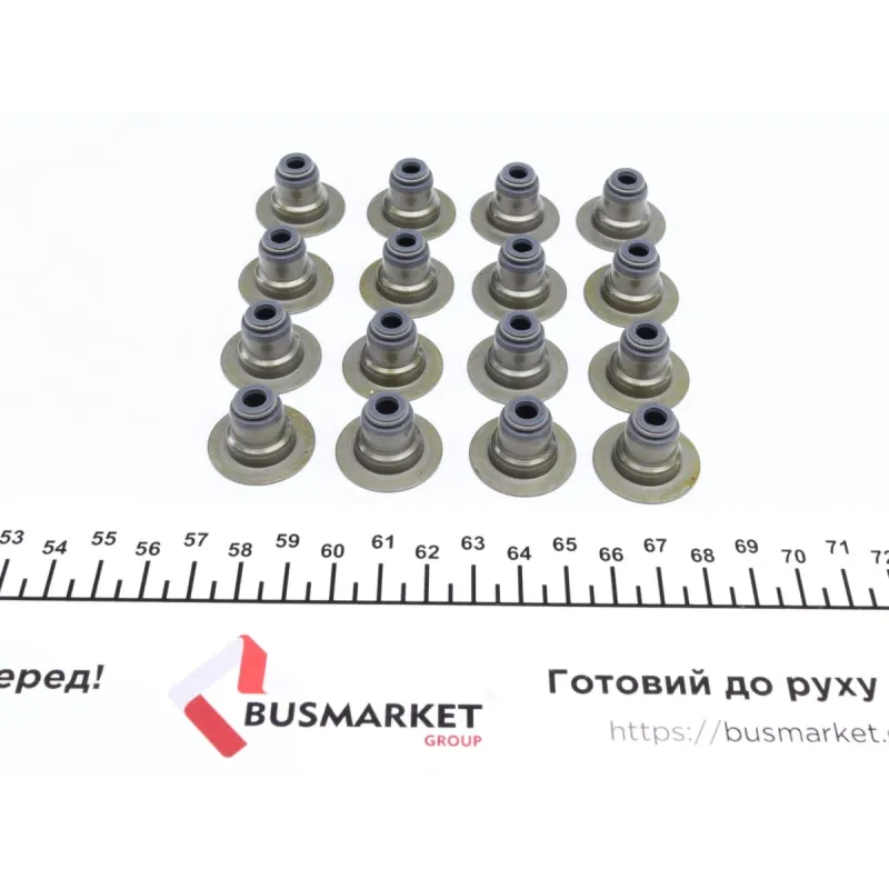 Сальник клапана (впуск/випуск) Kia Sportage 04- (к-кт 16шт.) D4EA/D4EA-F