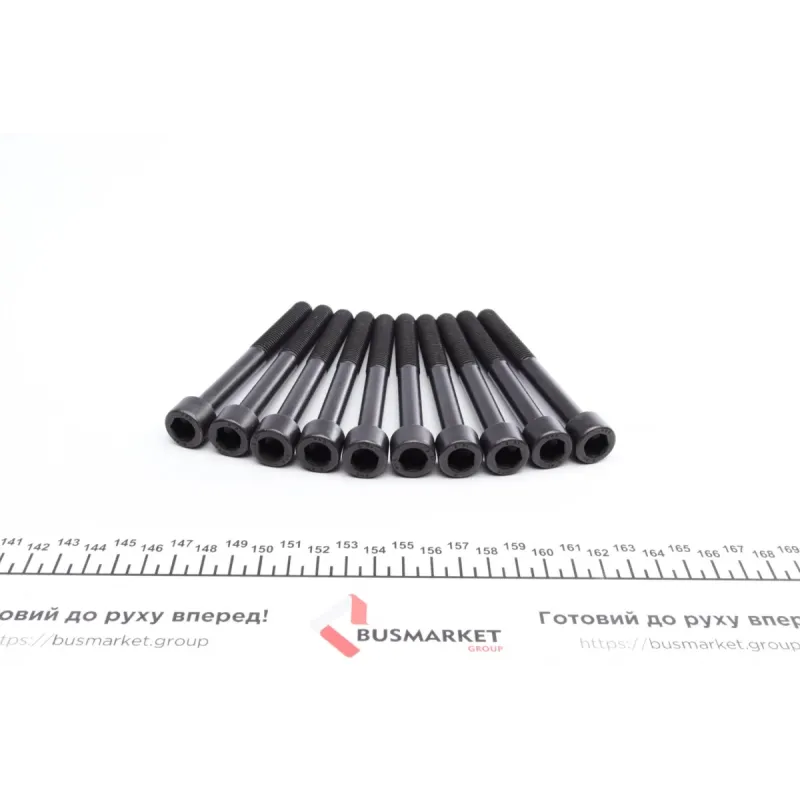 Болти головки блоку циліндра REINZ 14-32184-01 для Mazda 323/626, Ford Probe II, M11, 104 мм (комплект 10 шт.)