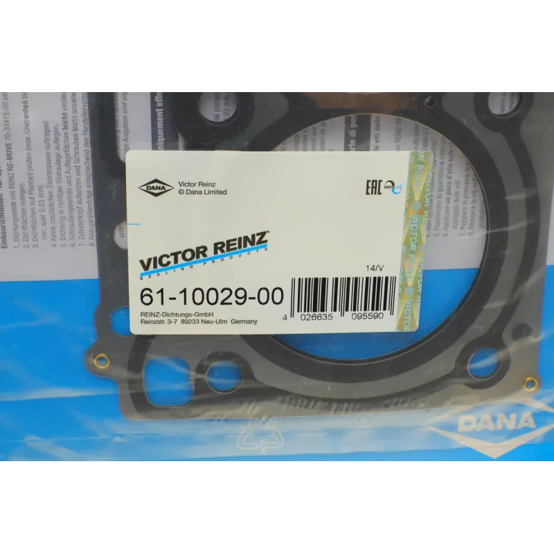 Прокладка ГБЦ REINZ 61-10029-00 для Dodge Caliber, Jeep Patriot 2.4 2006- 0.50мм