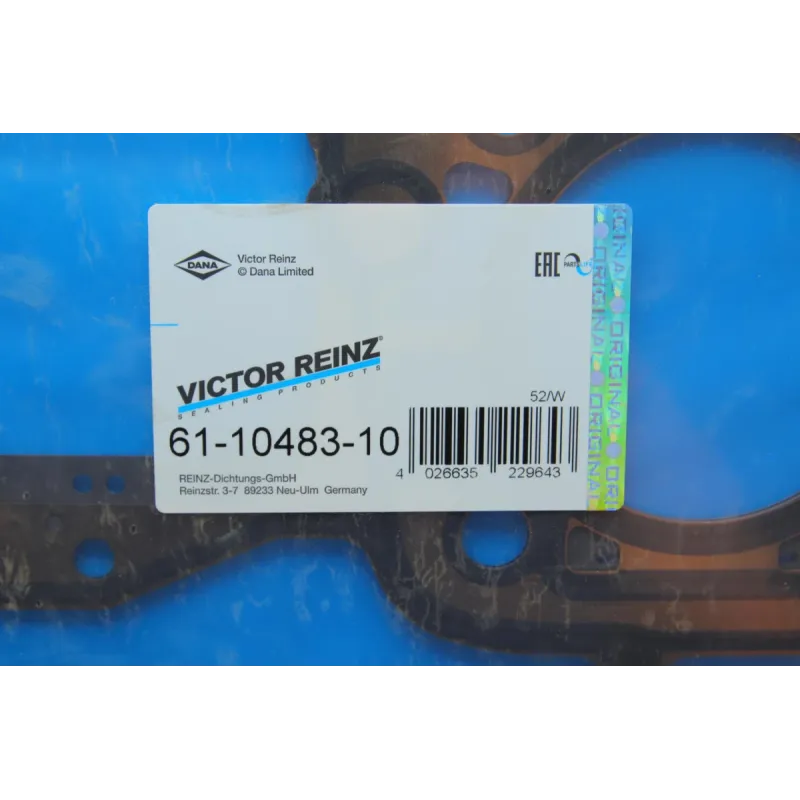 Прокладка ГБЦ REINZ 61-10483-10 для BMW 3 (G20) 2018-, 5 (G30) 2016-, 1.40 мм, 2 отвори