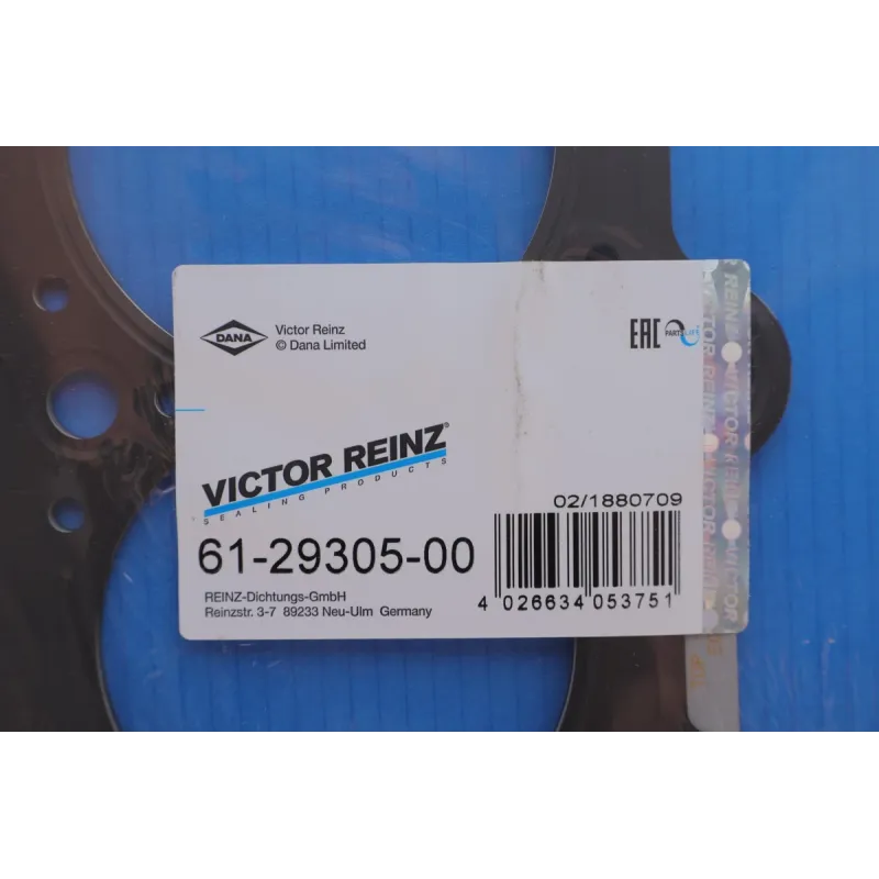 Прокладка ГБЦ REINZ 61-29305-00 для Volkswagen Passat B3/B4 1988-1996, Ø83.5 мм, 1.65 мм