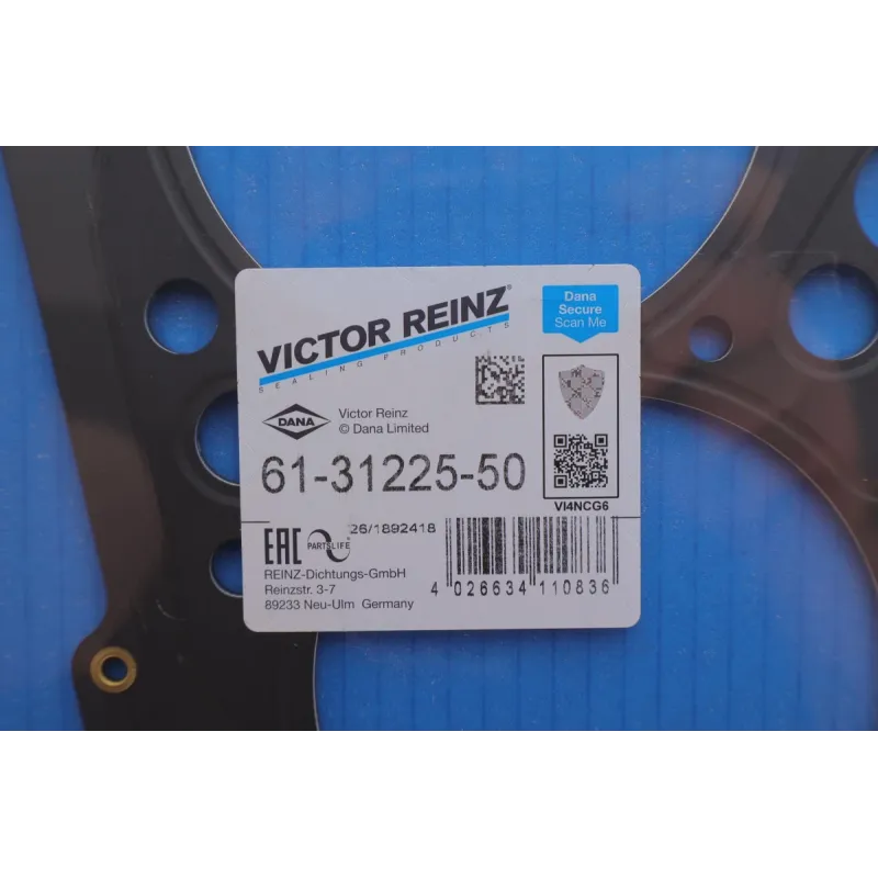 Прокладка ГБЦ VW T4 1.9D/TD, Ø81,00mm, 1,61mm, 3 метки