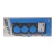 Прокладка ГБЦ VW Caddy 1.9TDI/SDI 95-04, Ø80,50mm, 1.67mm, (3 метки)