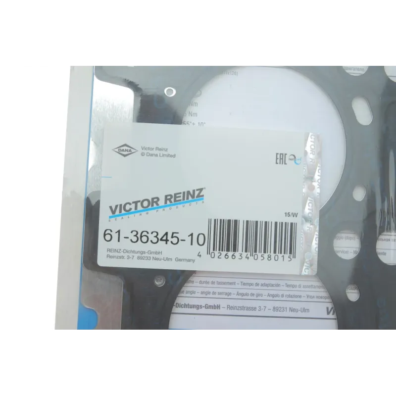 Прокладка ГБЦ Renault Kangoo/Megane/Scenic 1.5dCi 01- (0.90mm, Ø 77,50mm)