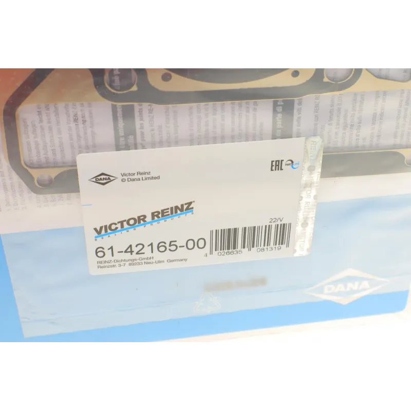 Прокладка ГБЦ REINZ 61-42165-00 для VW Passat B8 1.8/2.0 TSI 2015- (0.90mm)