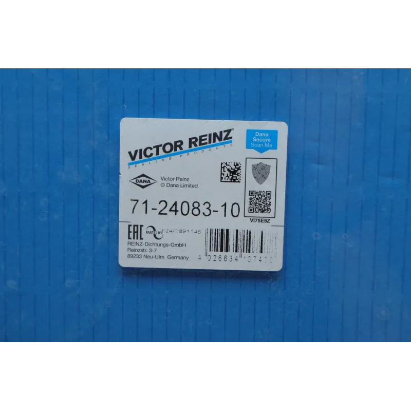 Прокладка масляного піддону REINZ 71-24083-10 для Audi 100/VW Passat 1.9-2.5D 1985-, товщина 1.5 мм