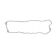Прокладка кришки клапанів Citroen C3/C4/Peugeot 208/2008 1.2 PureTech 22-